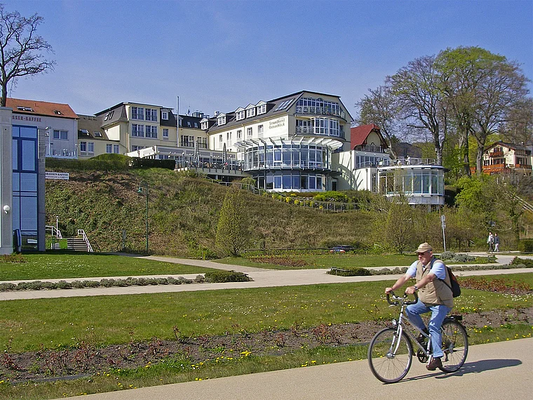 Usedom Bansin Hotel Ostseeblick außen