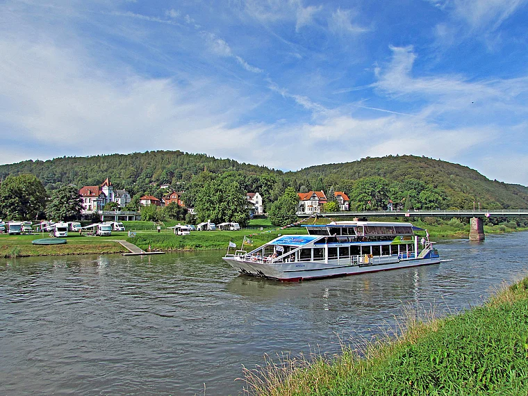Bad Karlshafen Schiff Hessen