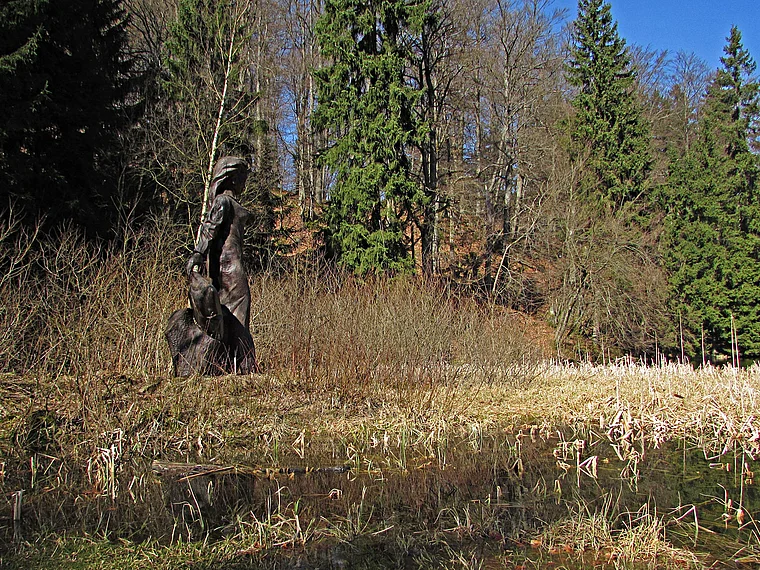 Hoher Meißner Frau Holle Denkmal