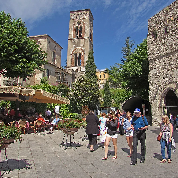 Ravello Amalfi-Küste Zentralplatz