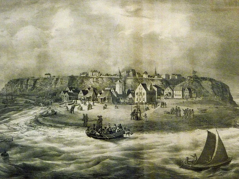 Fallersleben Museum Stich Helgoland