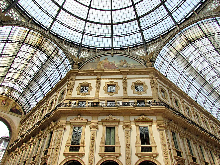 Mailand Galleria Kuppel