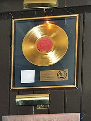 Hard Rock Cafe London Goldene Schallplatte Beatles