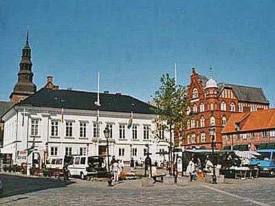 Südschweden Ystad Marktplatz