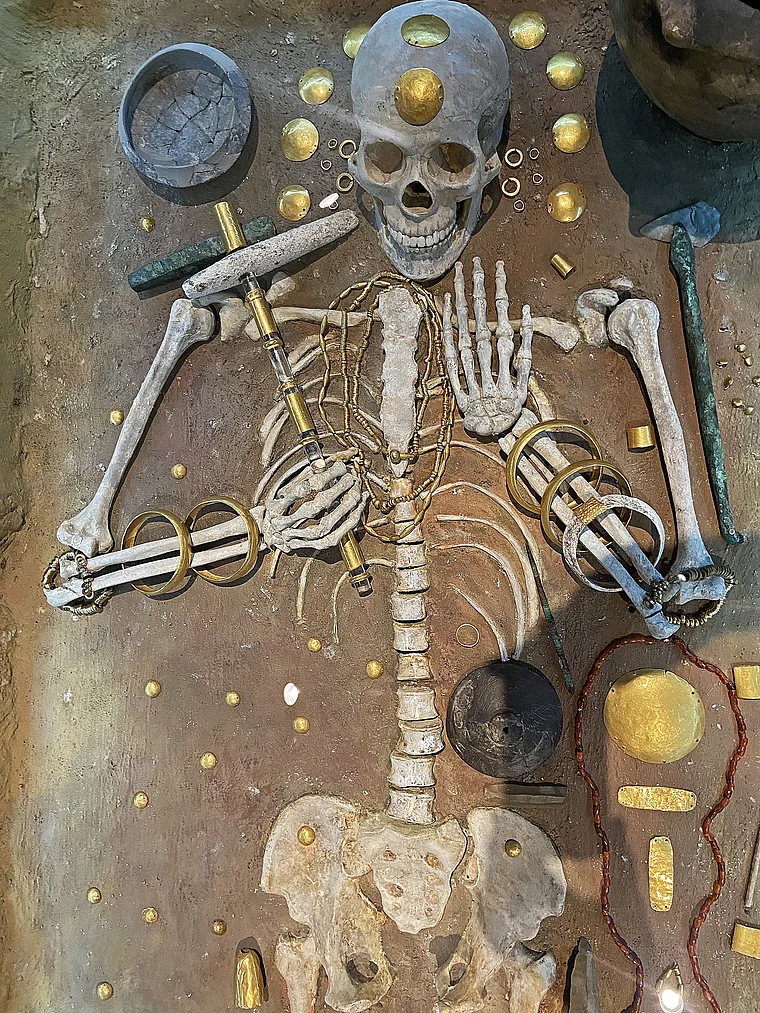 Bulgarien Varna Museum Fürstengrab