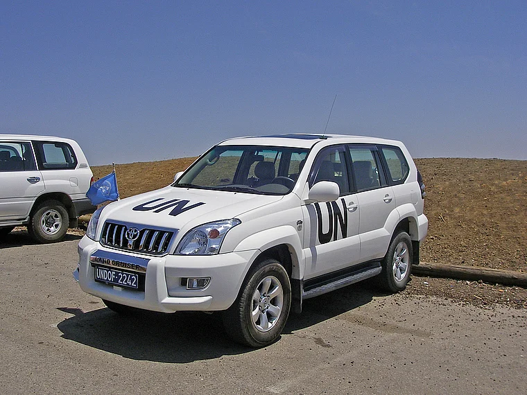 Israel Golan Höhen UN Auto