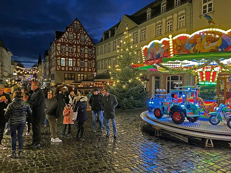 Limburg Kornmarkt Weihnachtsmarkt