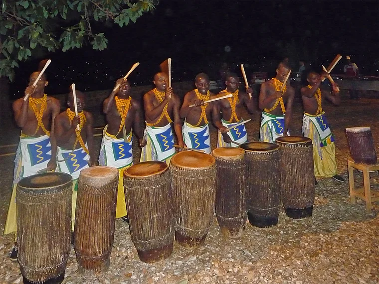Ruanda Trommlergruppe