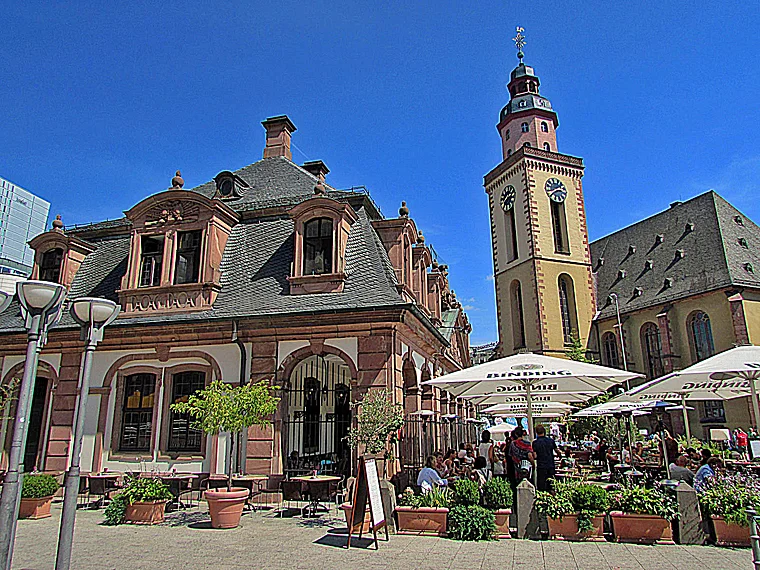Frankfurt Hauptwache und Katharinenkirche