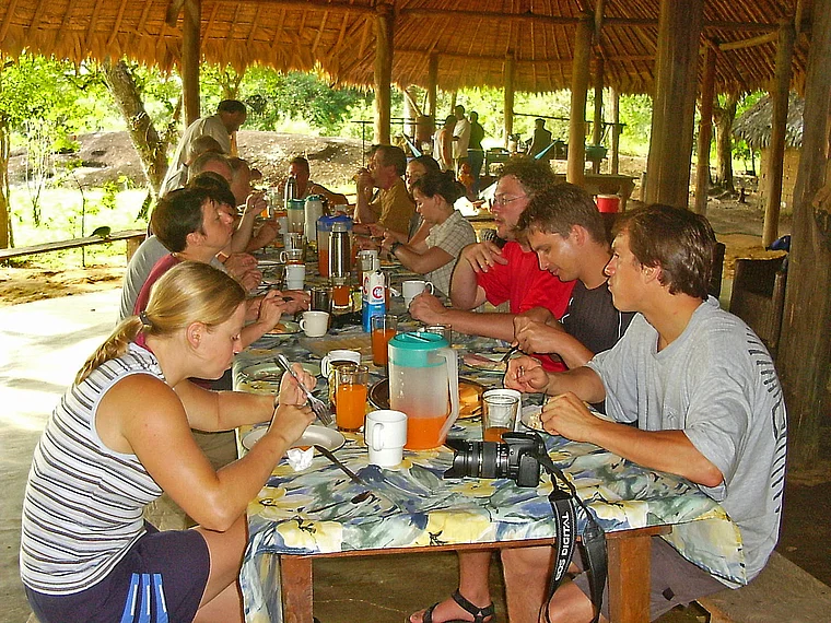 Venezuela Frühstück im Dschungel Camp
