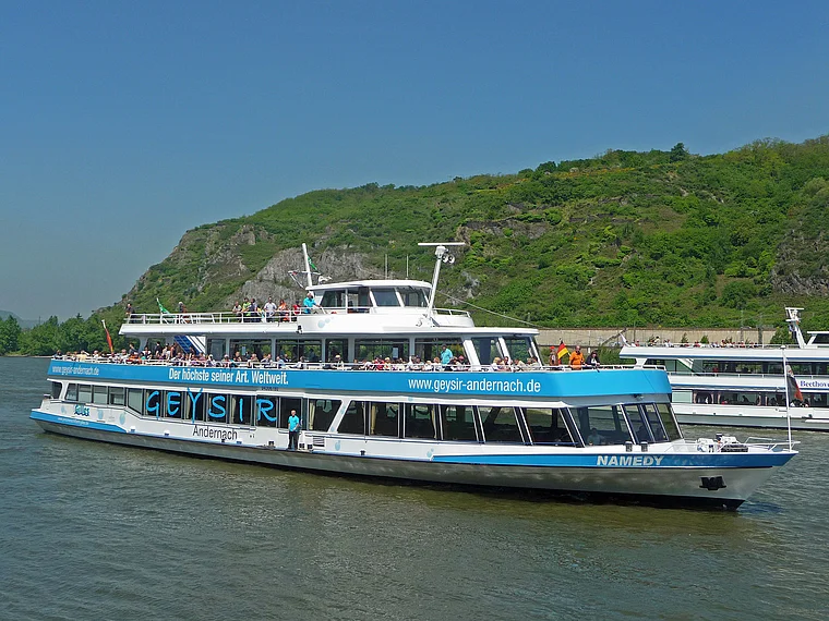 Andernach Ausflugsschiff Namedy