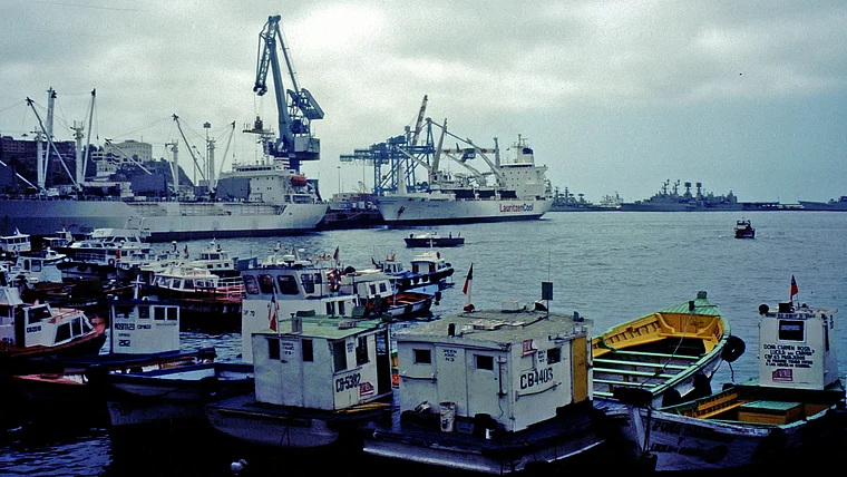 Chile Valparaiso Hafen