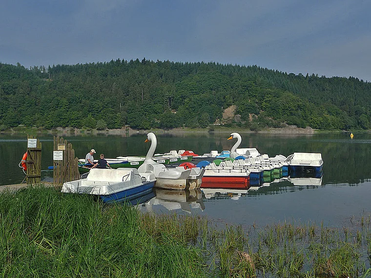 Vöhl Edersee Tretboote